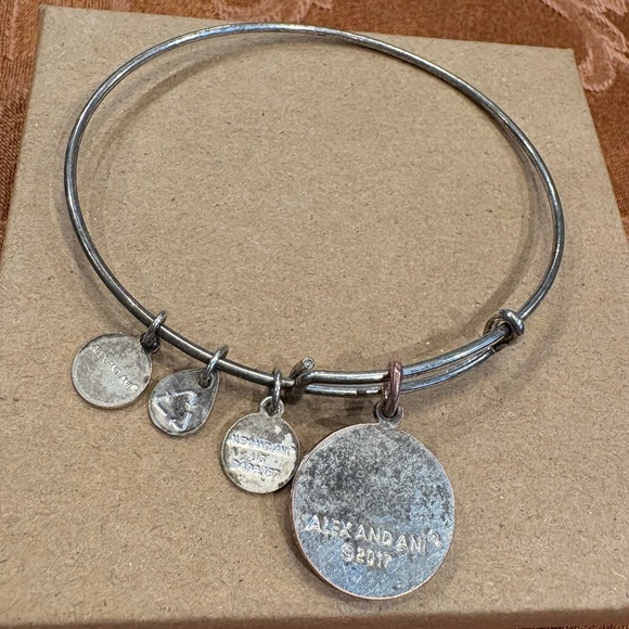 Alex and Ani "Seas the Day" Charm Expandable Bracelet - Picture 3 of 4